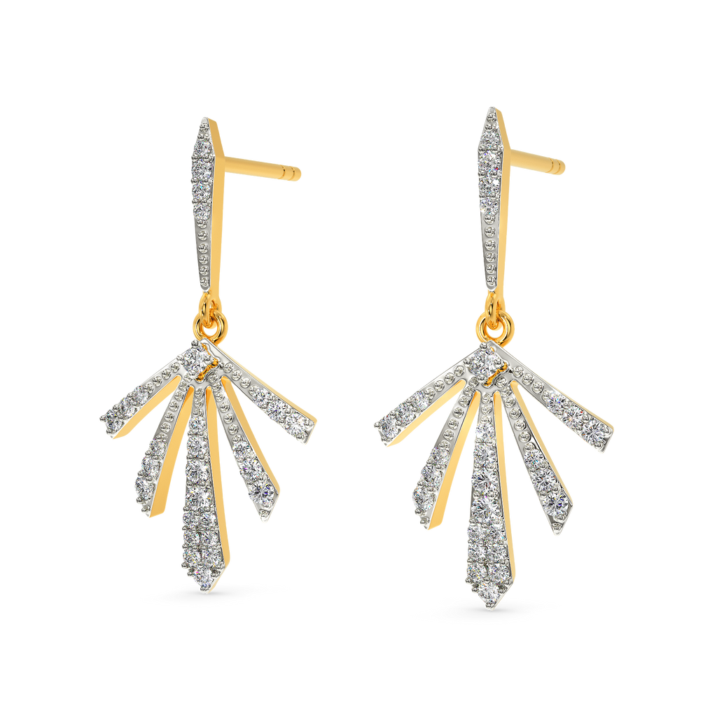 Spinnin To Pop Diamond Earrings