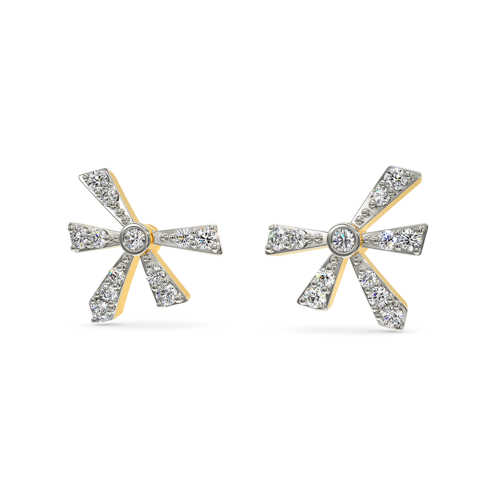 Spinnin To Pop Diamond Earrings