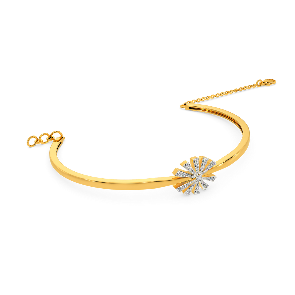 Pine For Retro Diamond Bangles