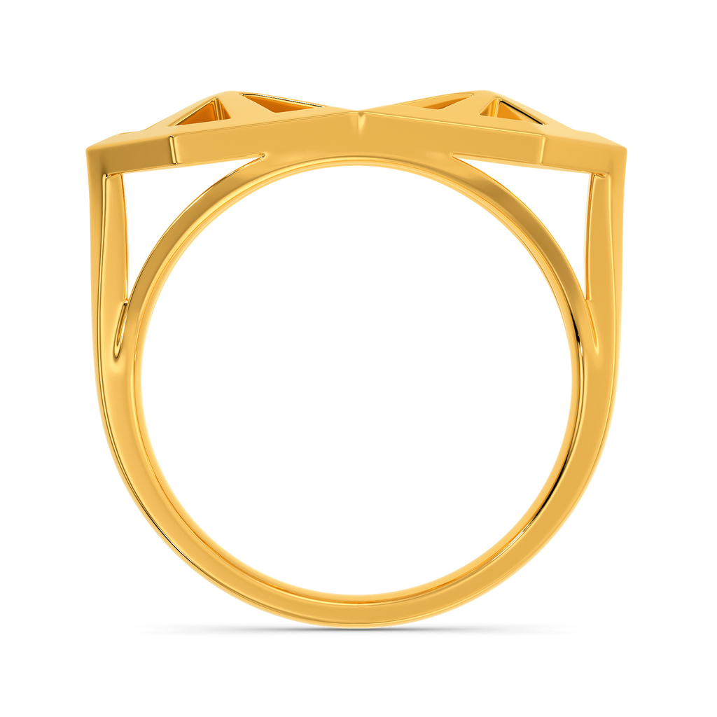 Burst of Nostalgia Gold Rings image