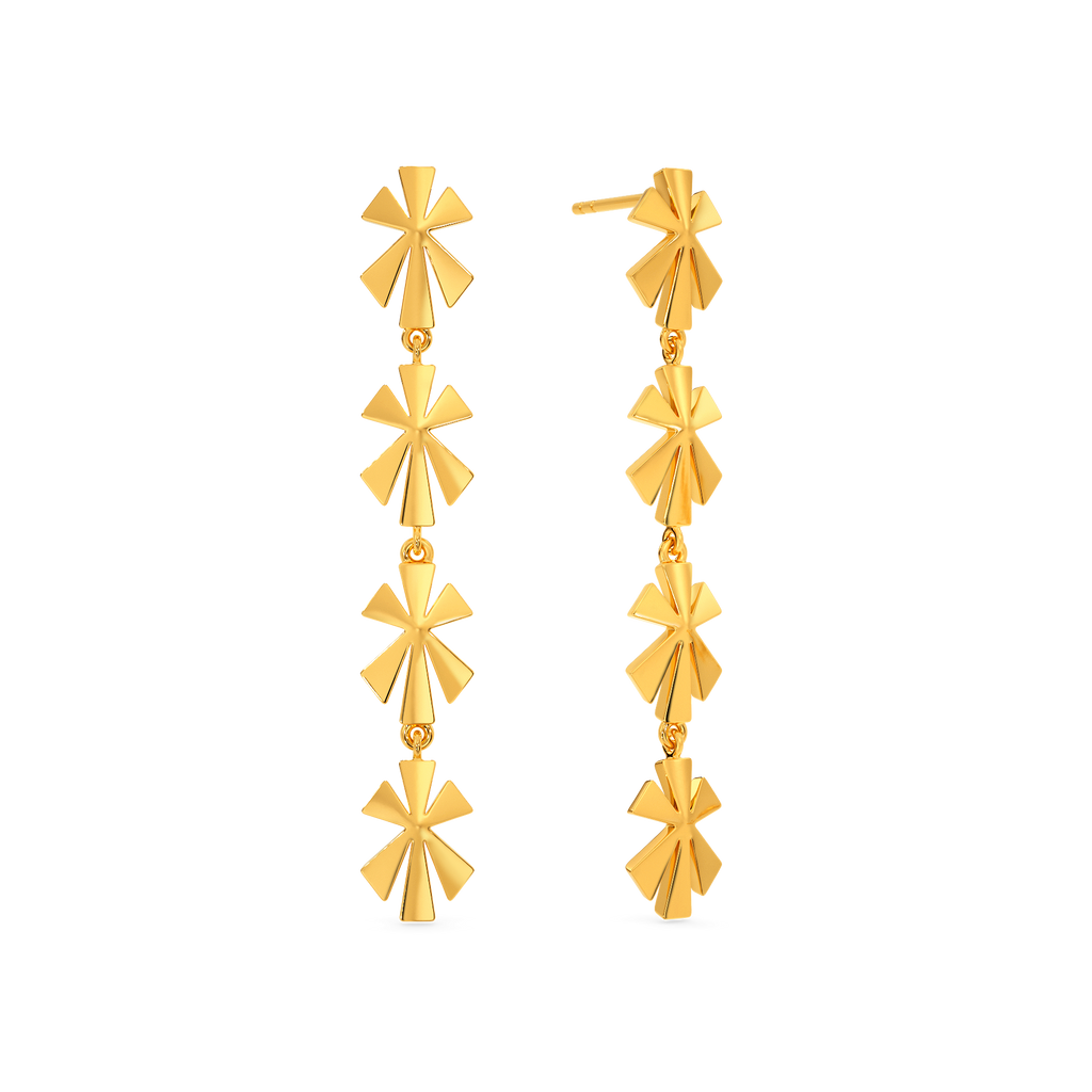 Iconic Nineties Gold Earrings