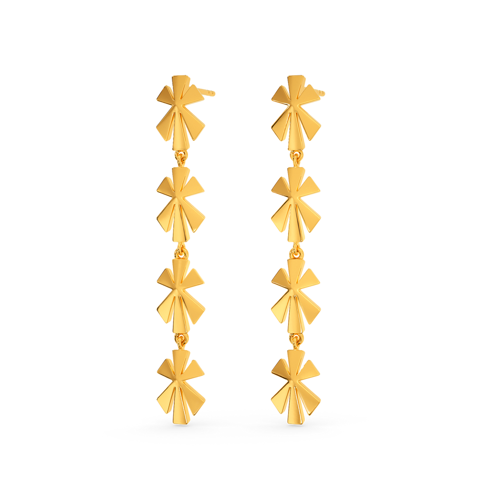 Iconic Nineties Gold Earrings