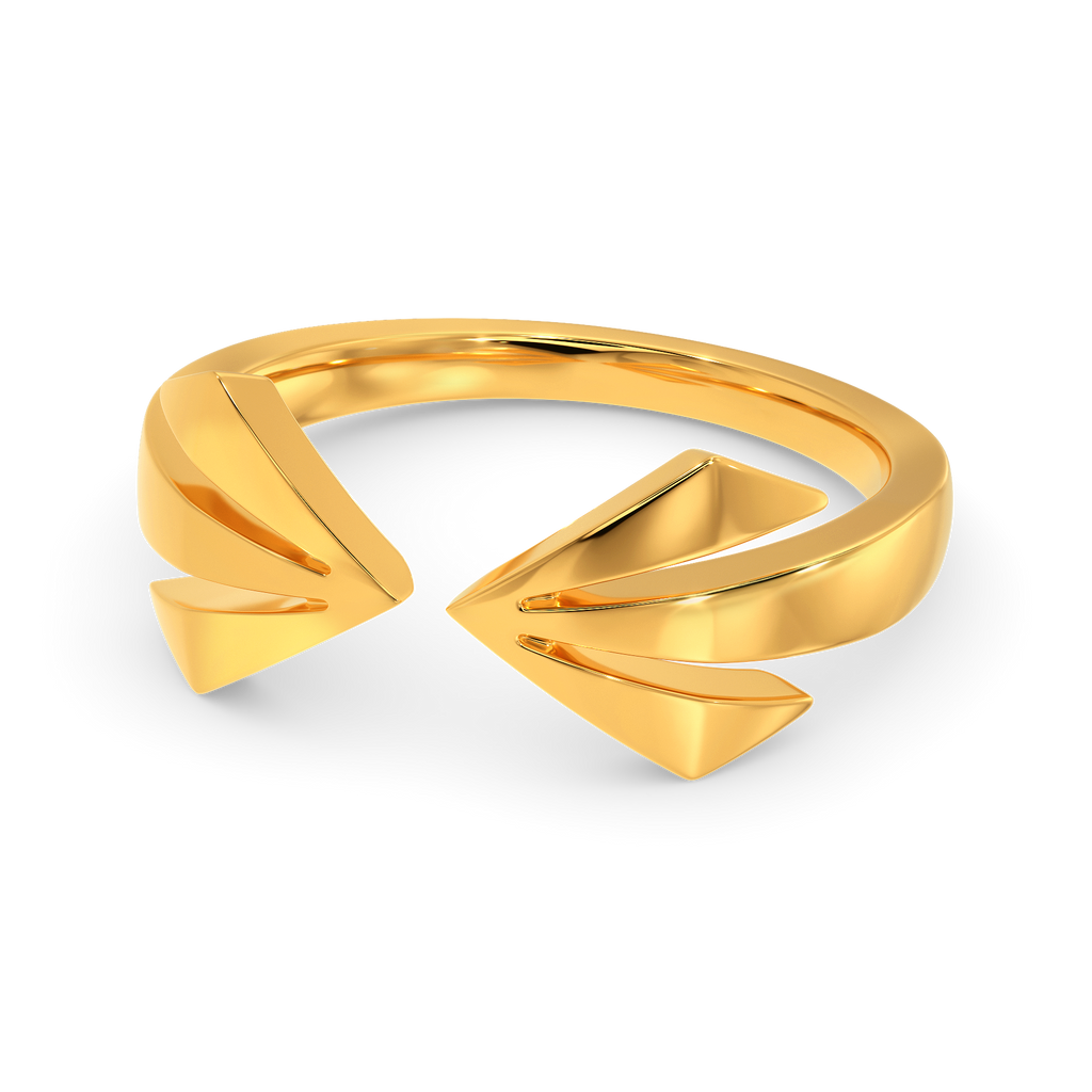 Pretty Nostalgic Gold Rings alternate view 2