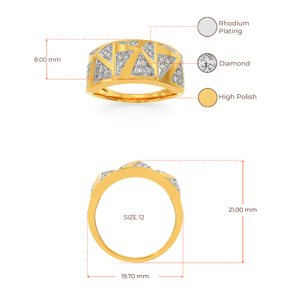 Just Be Chillin Diamond Rings image
