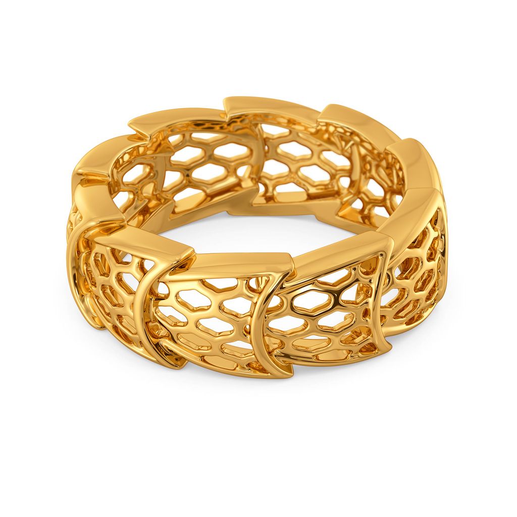 Frills of Charm Gold Rings alternate view 3