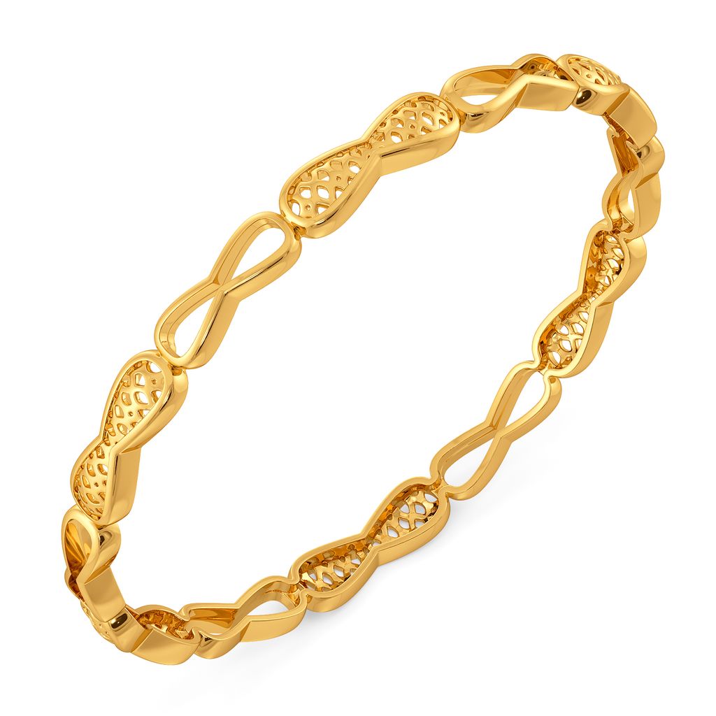 Bubble Up Gold Bangles