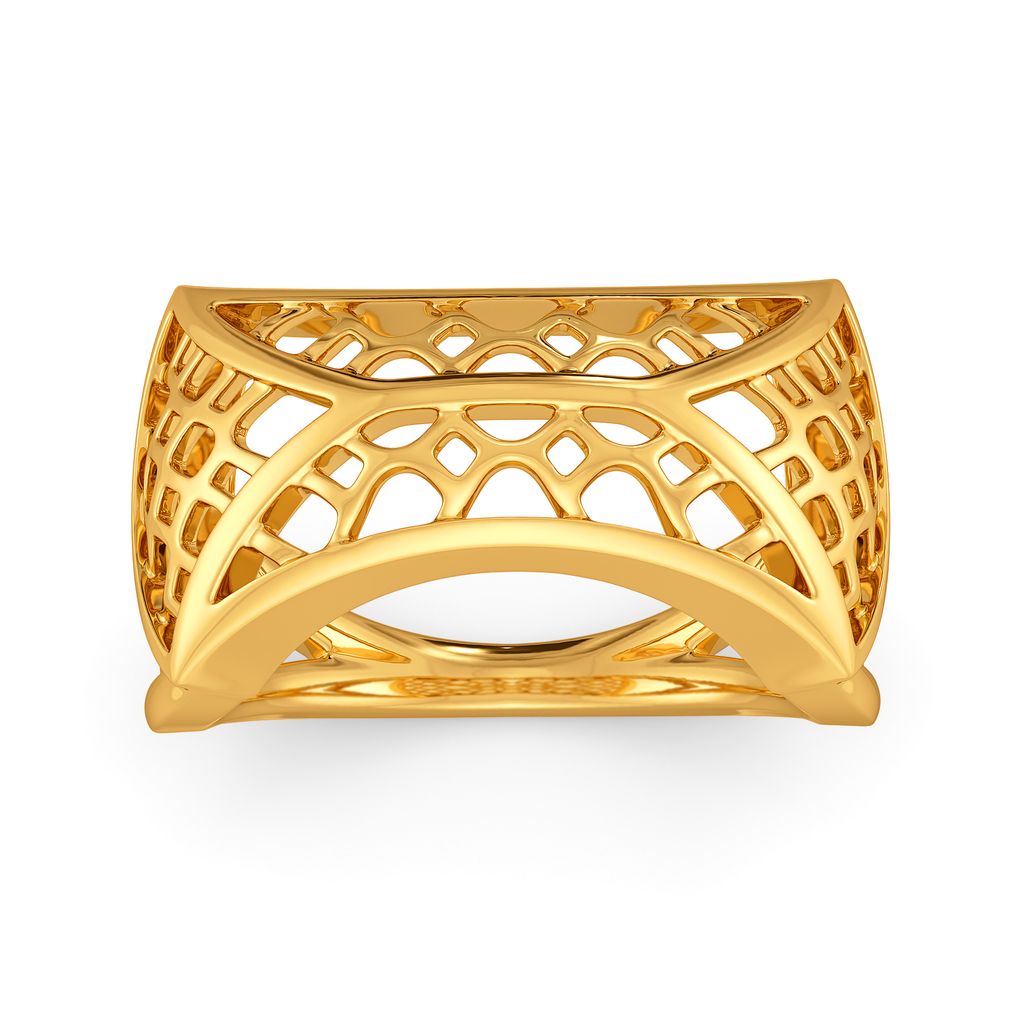 Totally Tulle Gold Rings alternate view 2