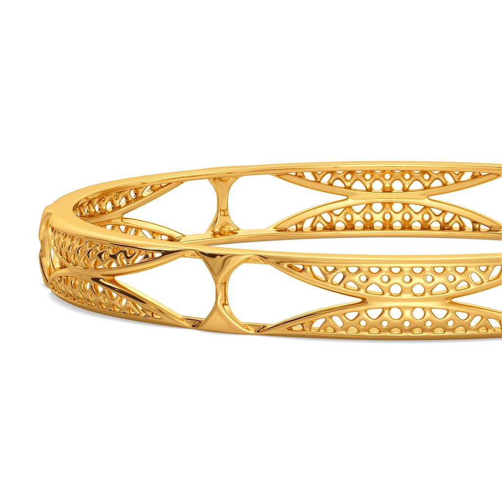Totally Tulle Gold Bangles