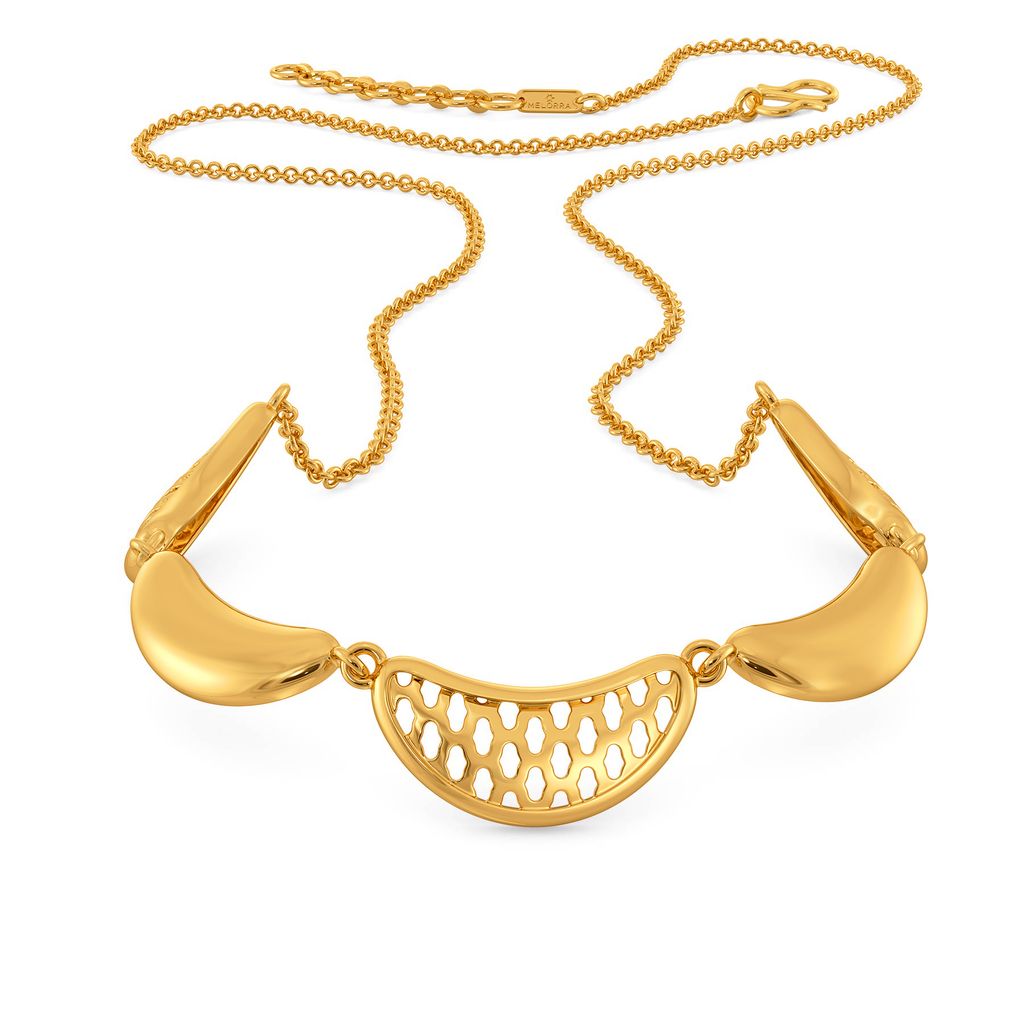 Flounce Fashion Gold Necklaces