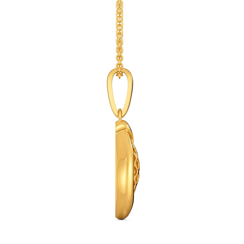 Flounce O Charm Gold Pendants