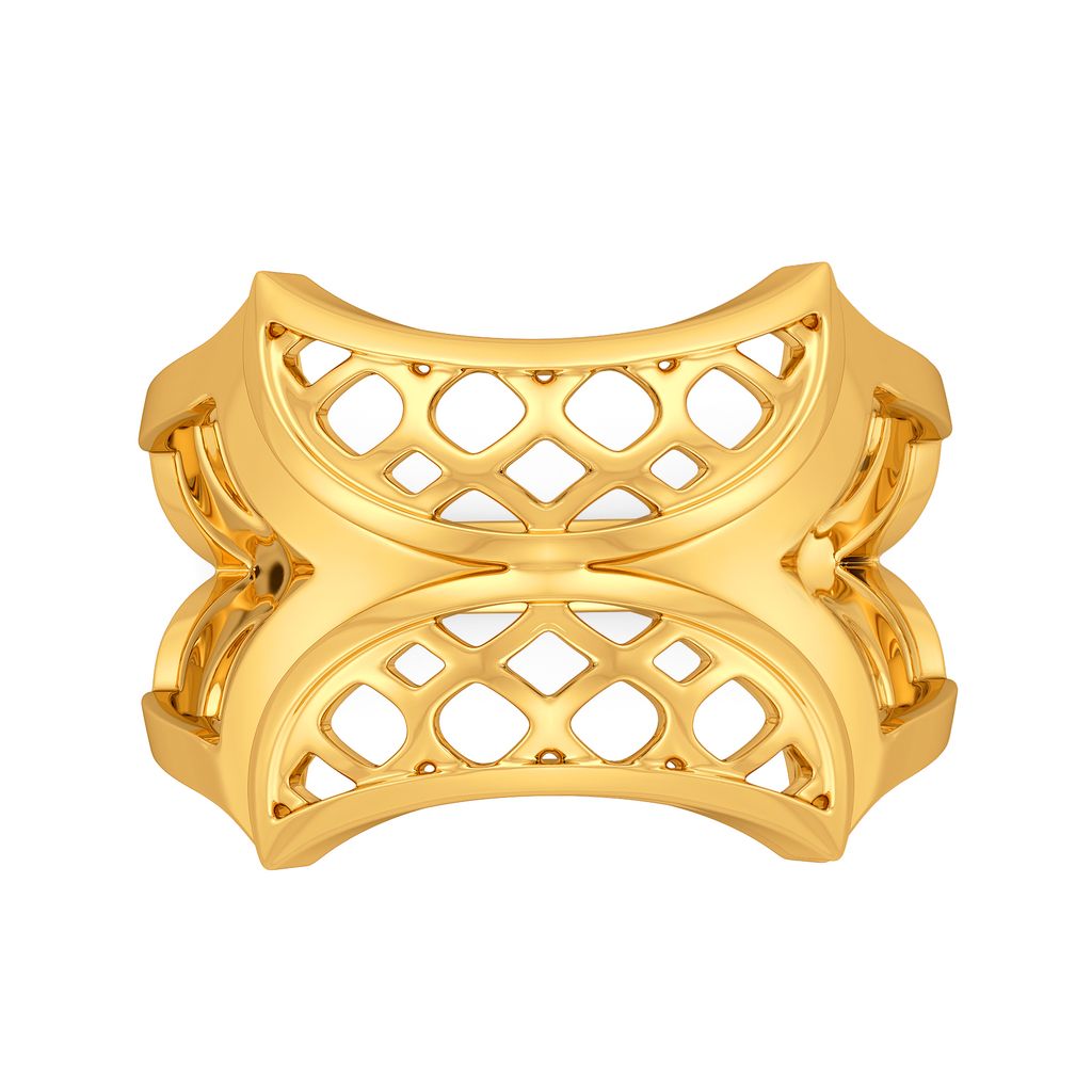 Breezy Blows Gold Rings image