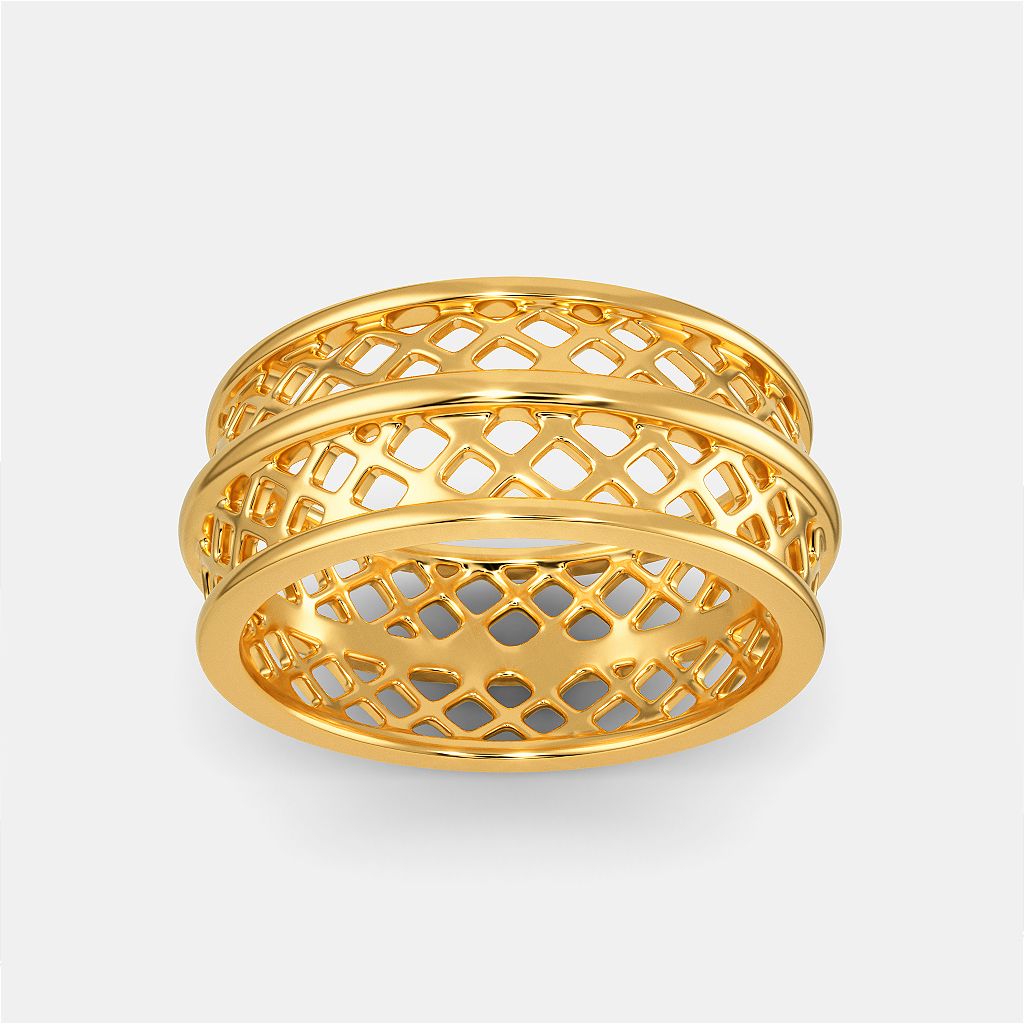 Breezy Bubbly Gold Rings alternate view 2