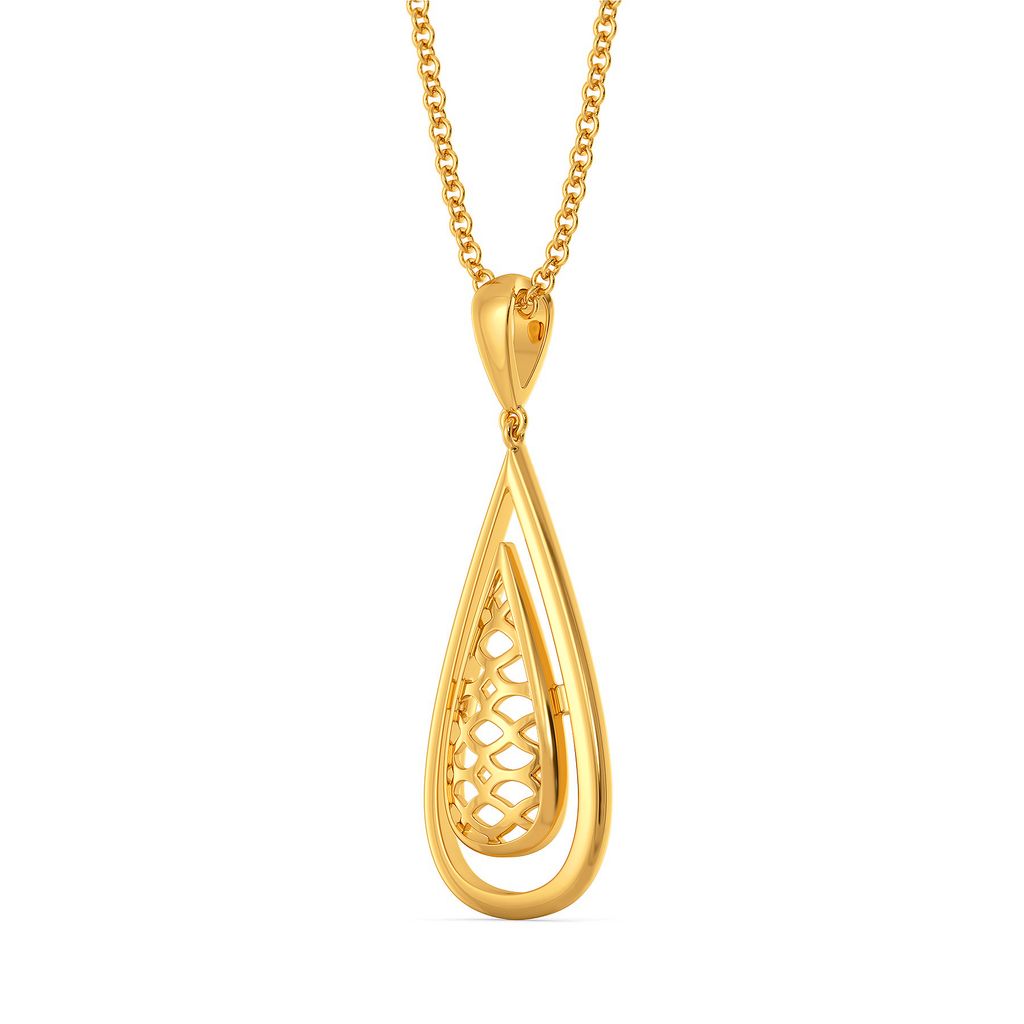 A Taffeta Spirit Gold Pendants