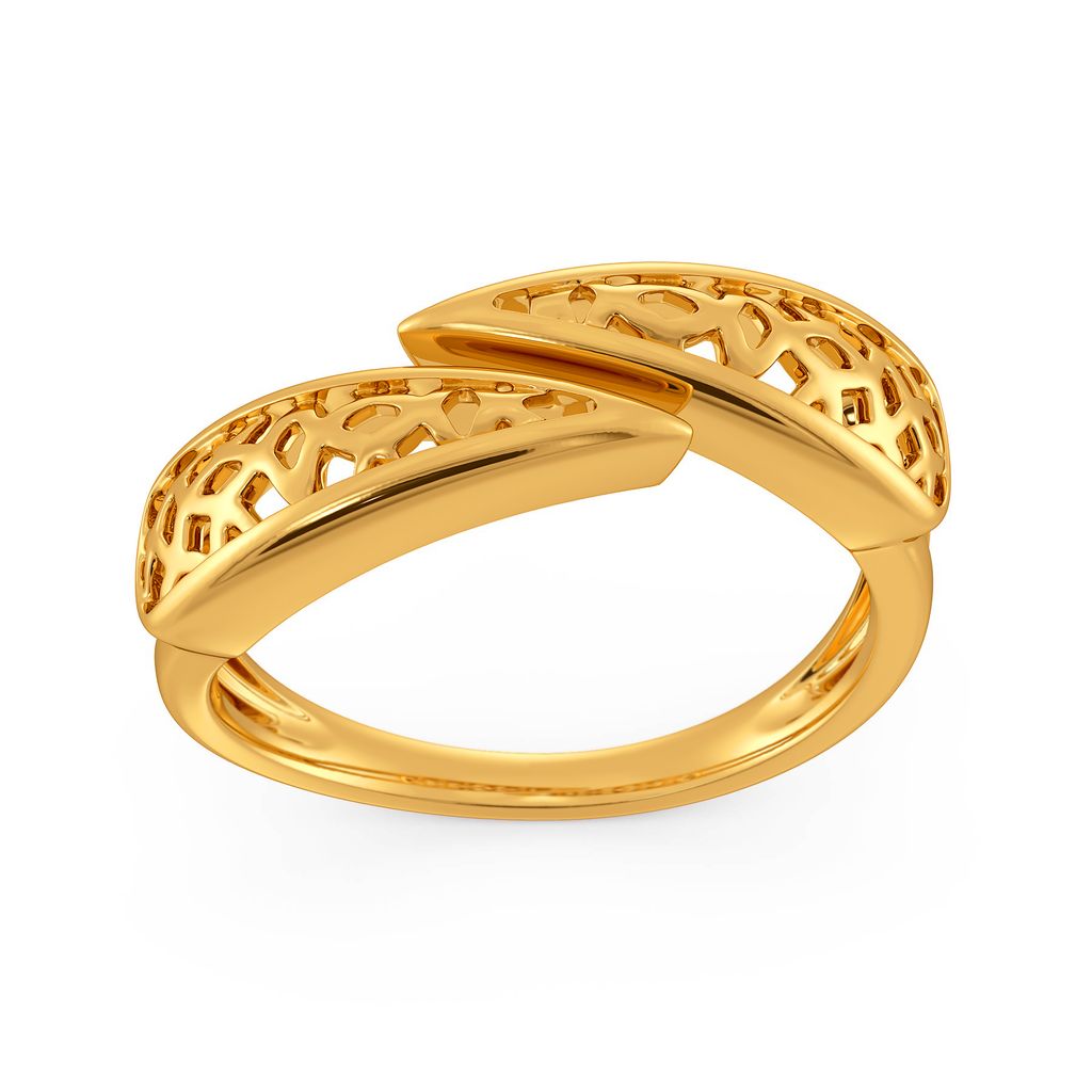 Preppy Tulle Gold Rings alternate view 2
