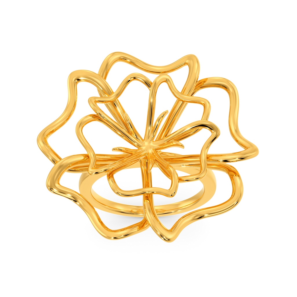 Rare Bloom Gold Rings alternate view 3