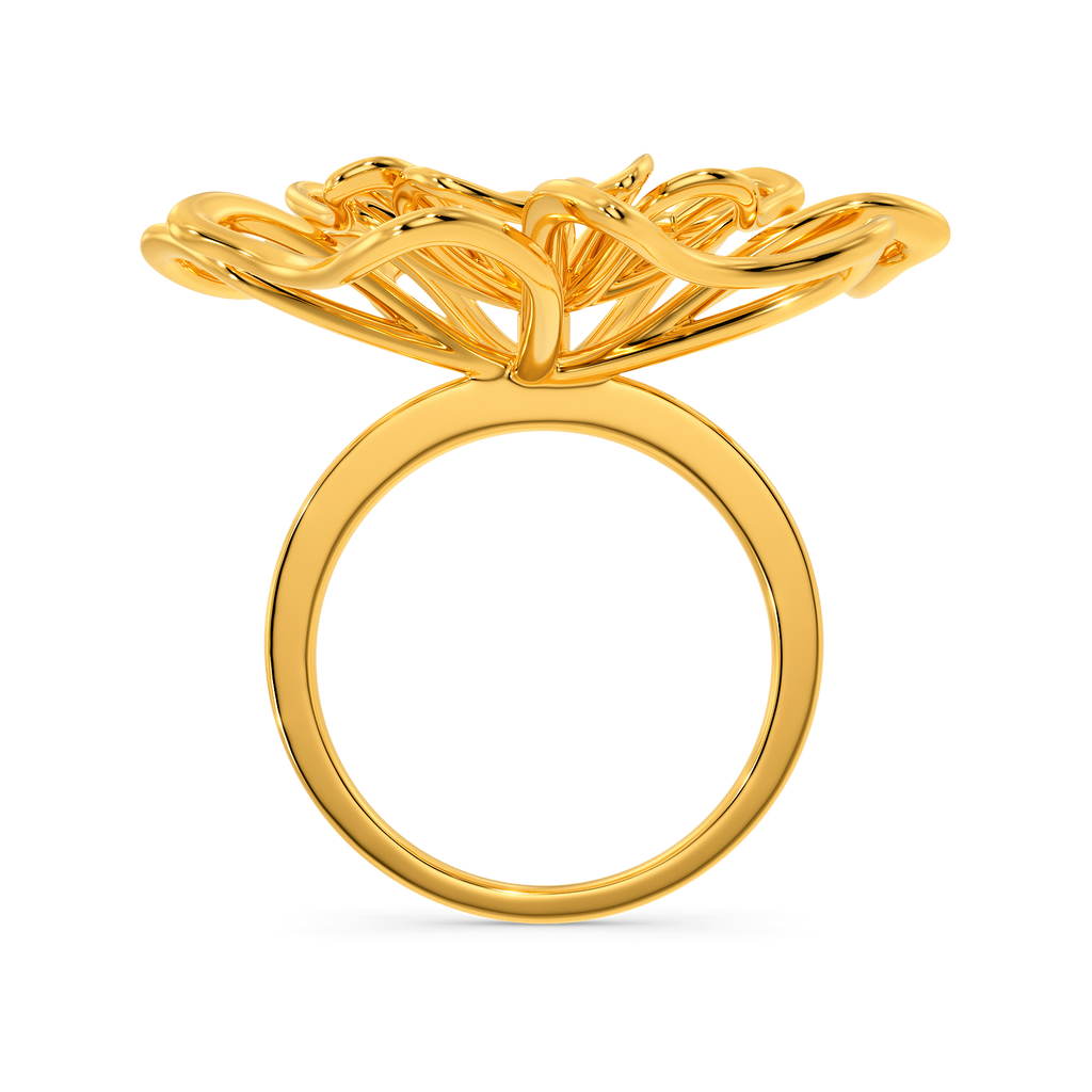 Rare Bloom Gold Rings image
