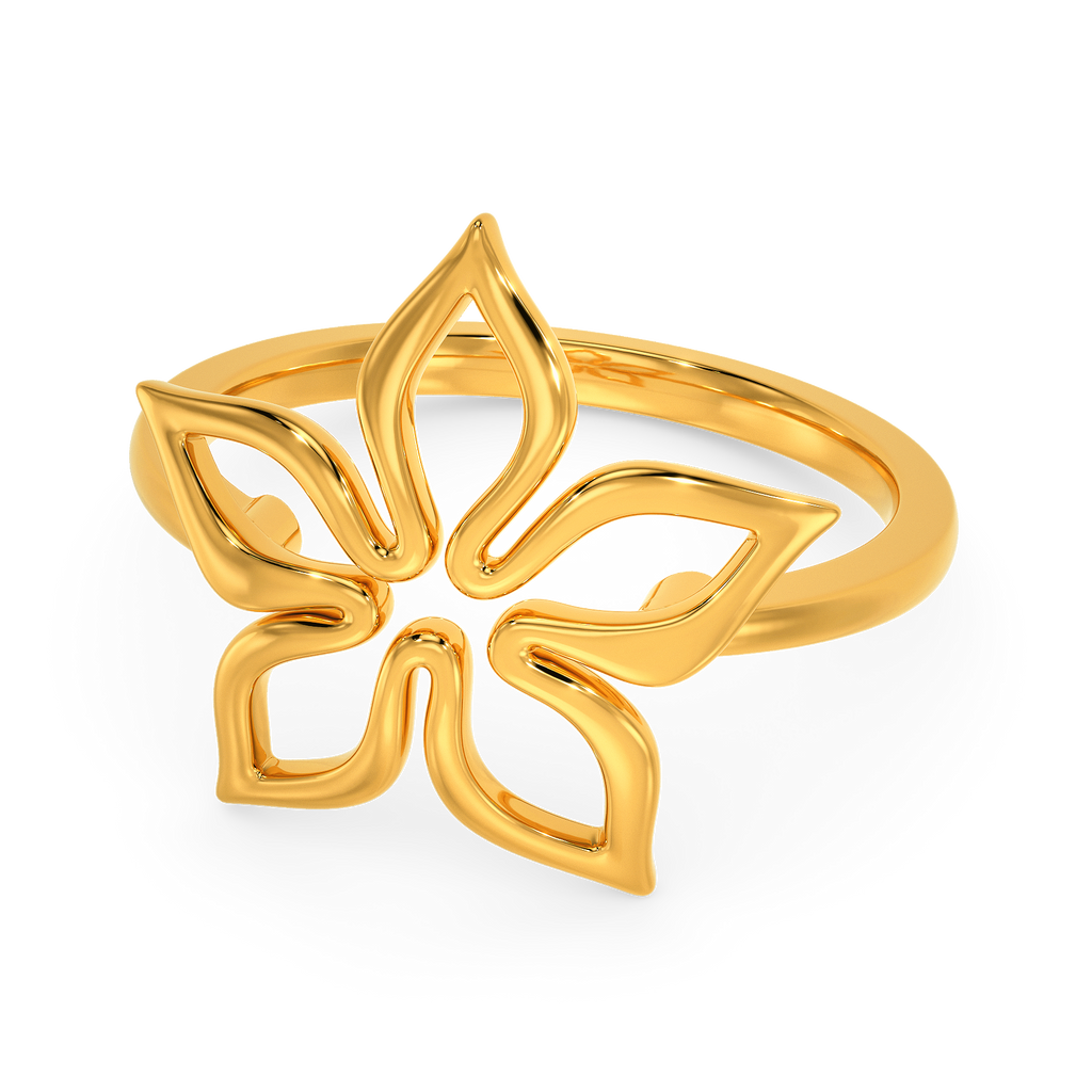 Tropical Lust Gold Rings alternate view 2