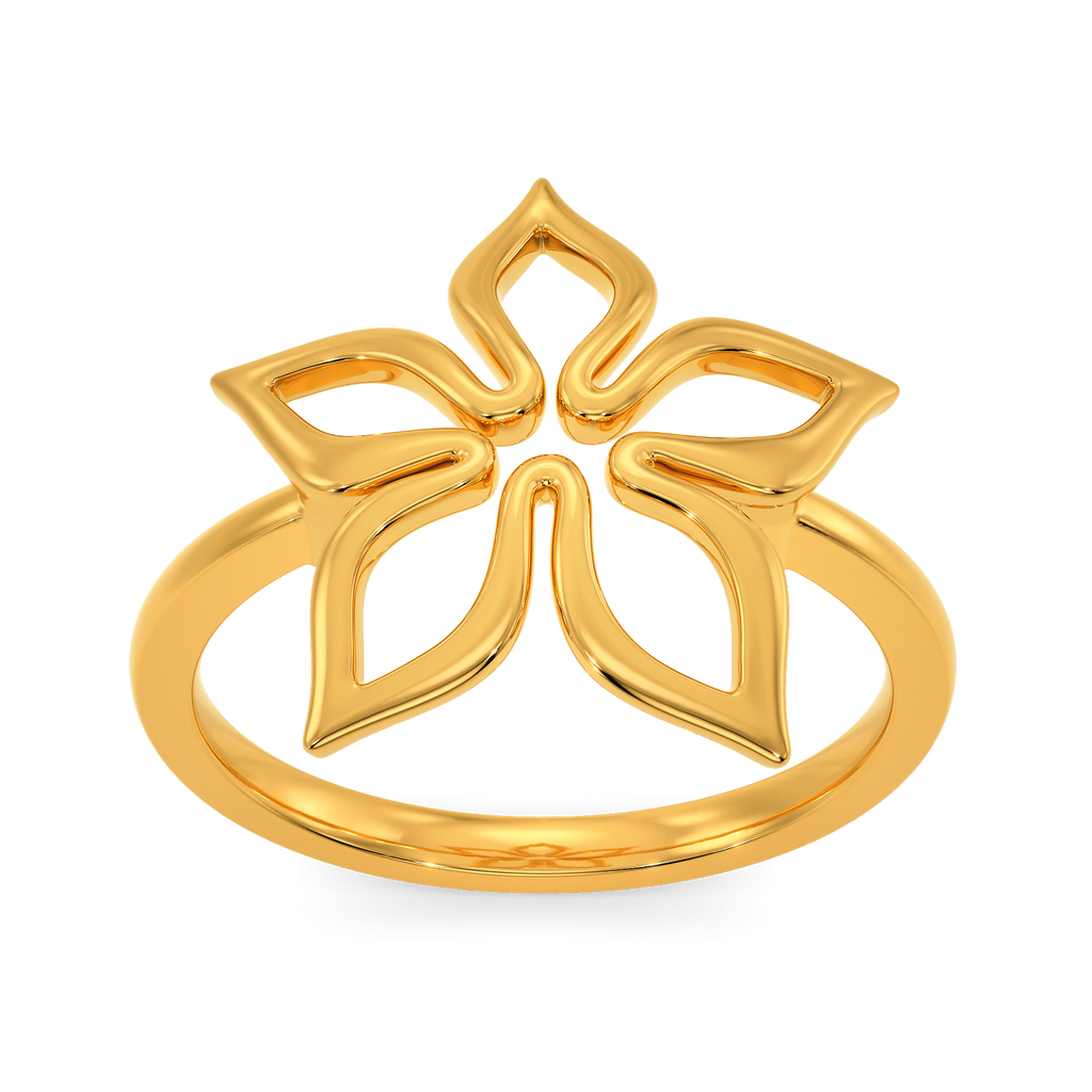 Tropical Lust Gold Rings alternate view 3