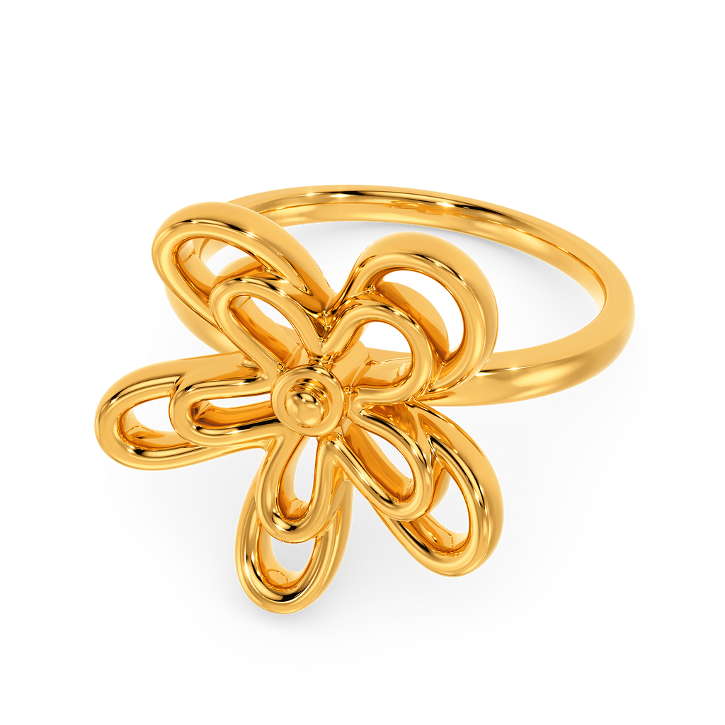 Blooming In Gold Rings alternate view 2