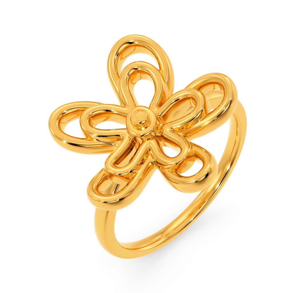 Blooming In Gold Rings