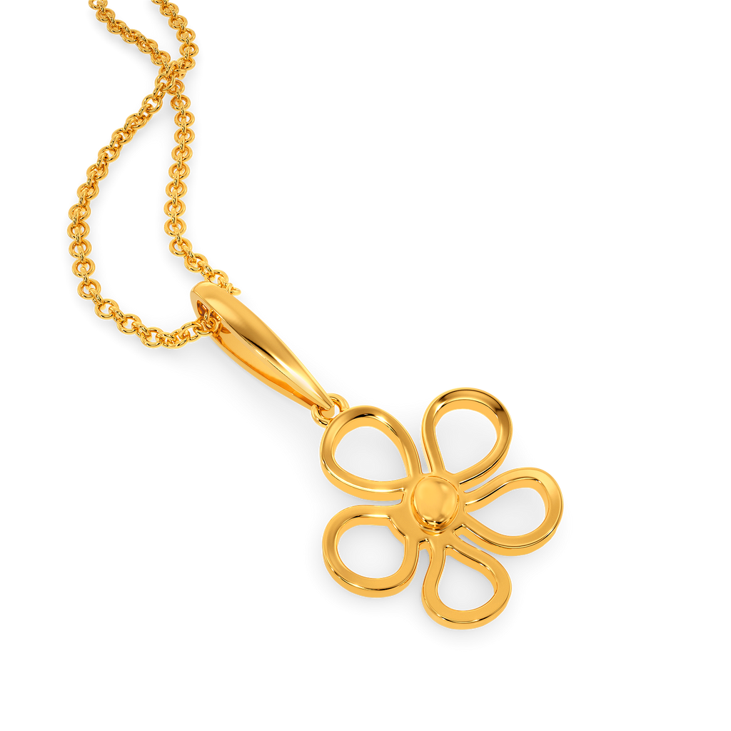 Plumeria Dreams Gold Pendants