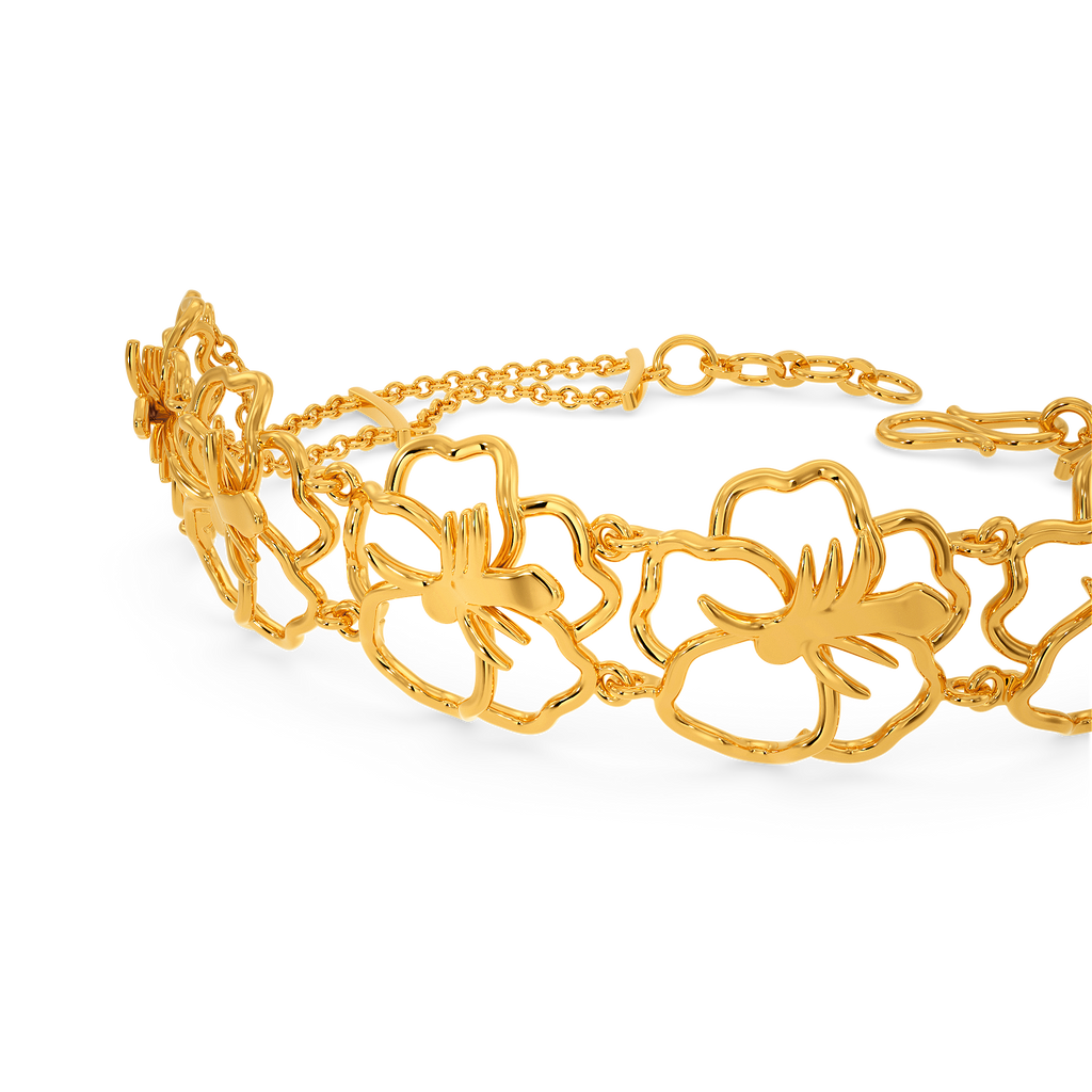 True Bloom Gold Bracelets