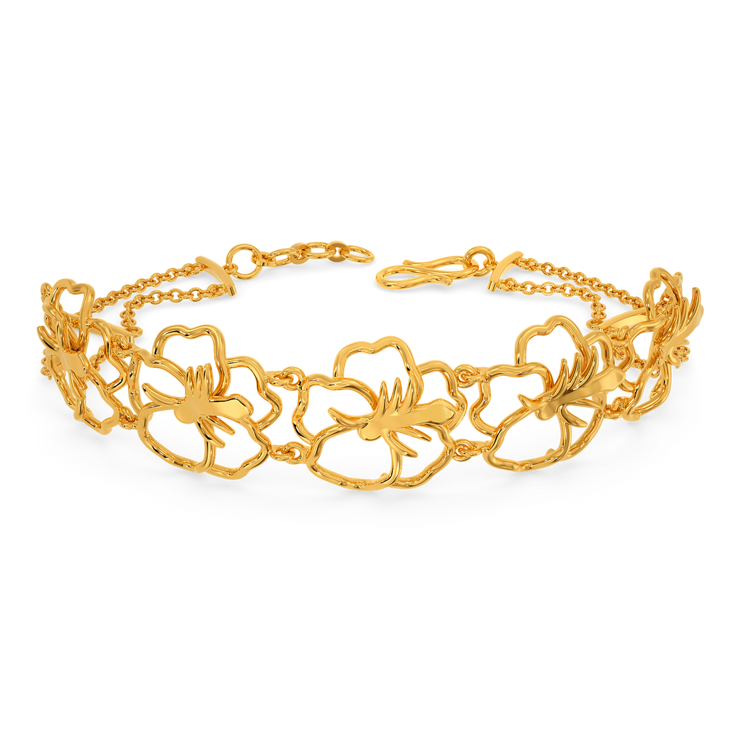 True Bloom Gold Bracelets