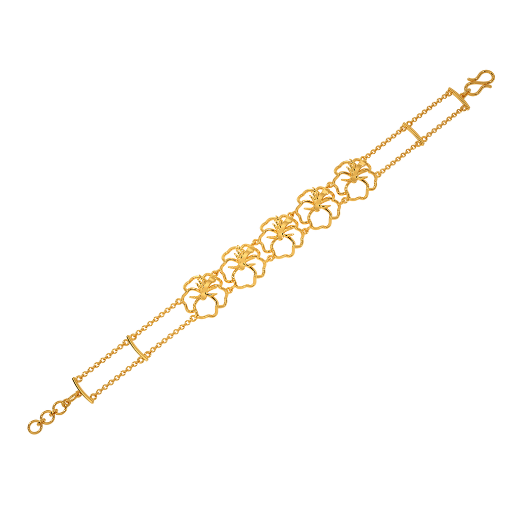 True Bloom Gold Bracelets