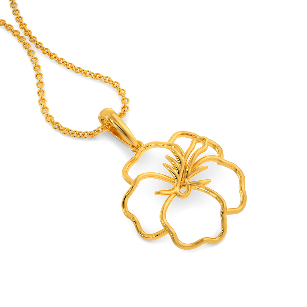 True Bloom Gold Pendants