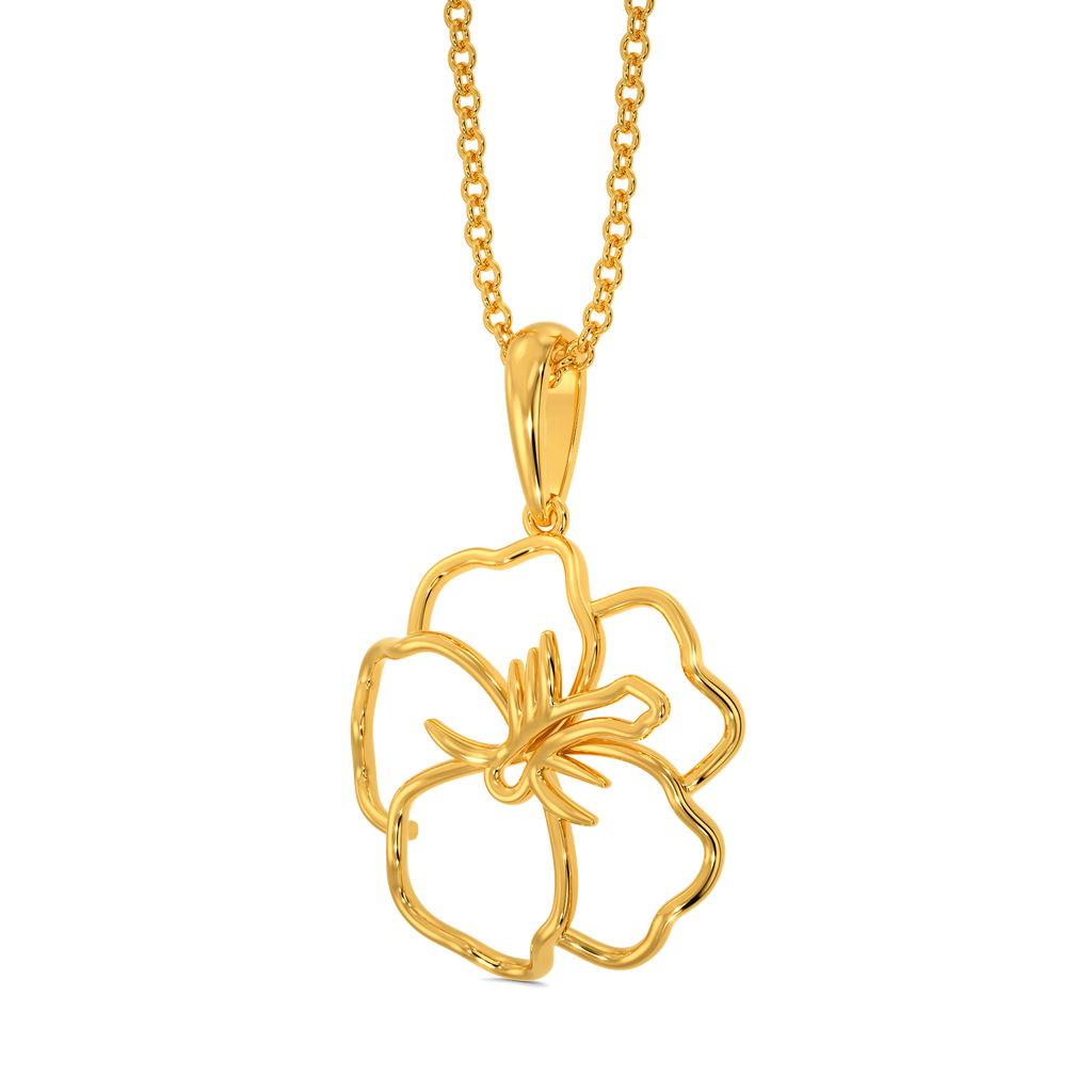 True Bloom Gold Pendants