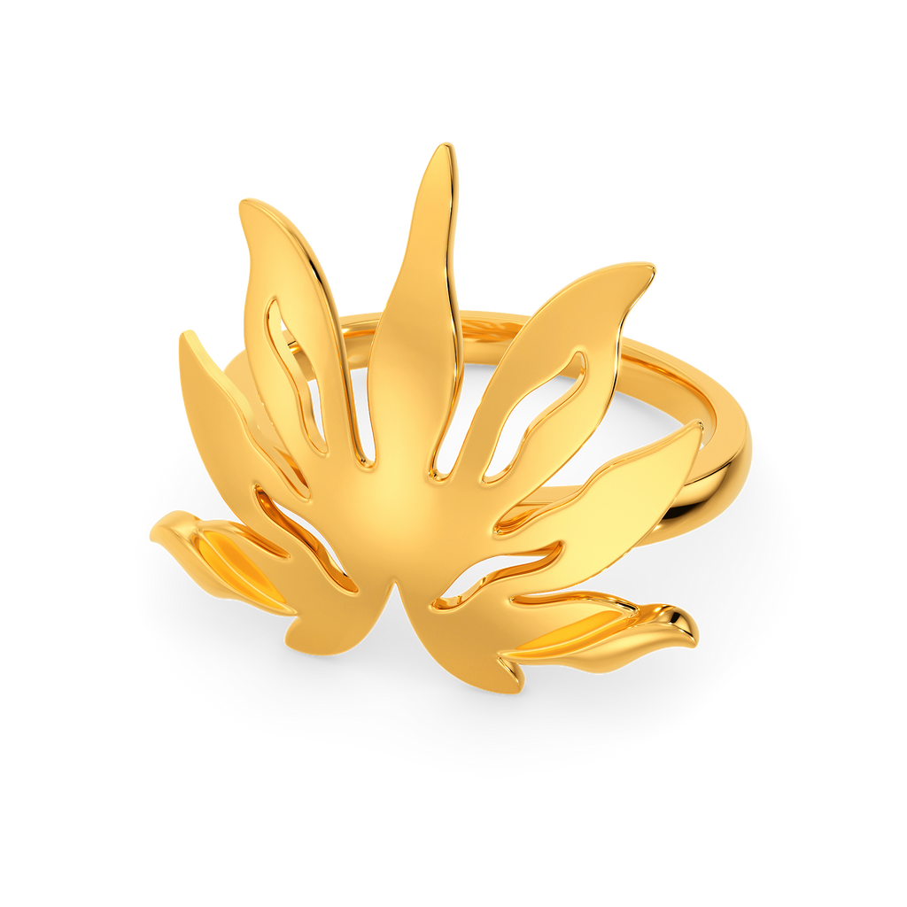 Floral Saga Gold Rings alternate view 2