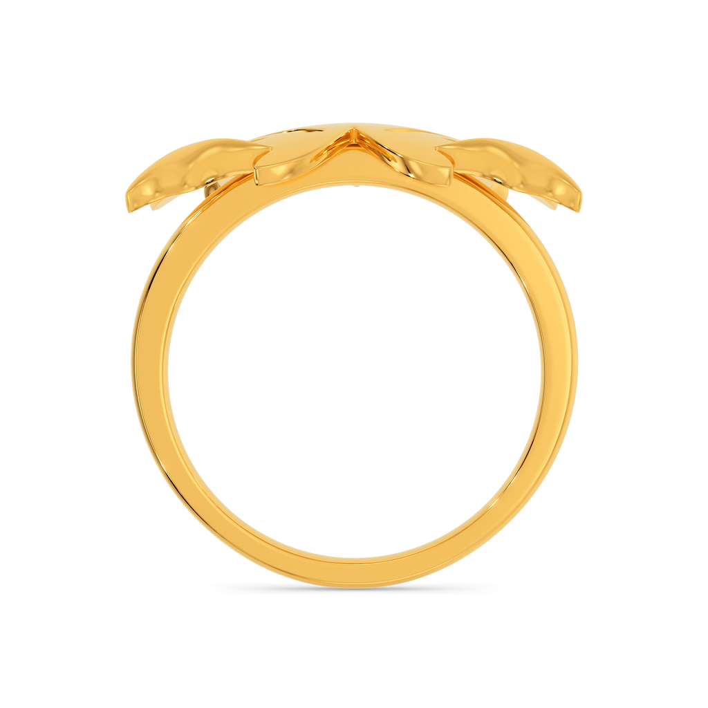 Floral Saga Gold Rings image