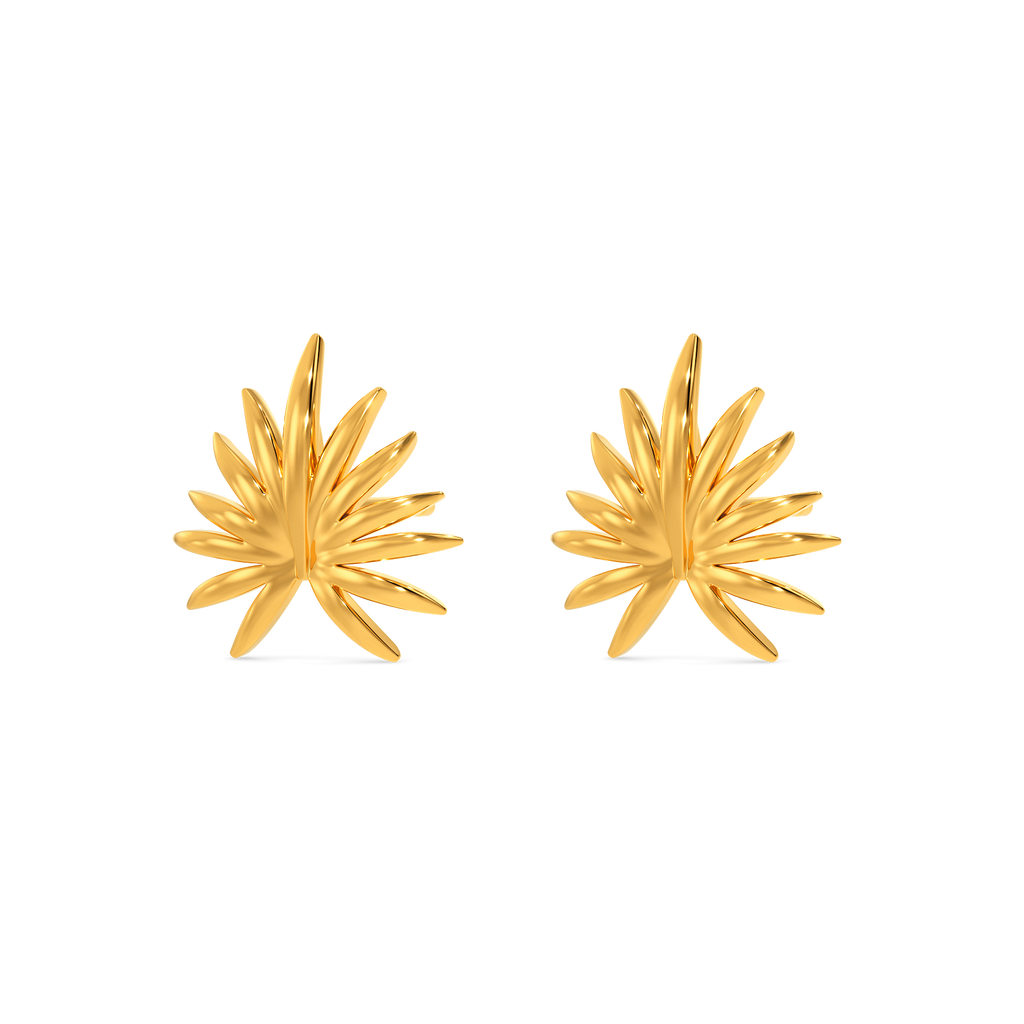 Your Tropical Escape Gold Earrings
