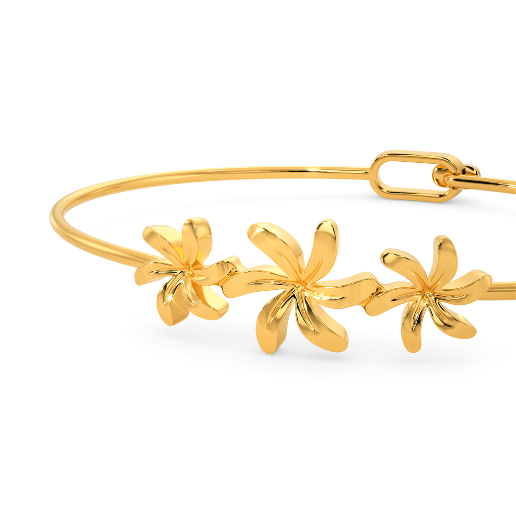 Song Of The Jasmine Gold Bangles