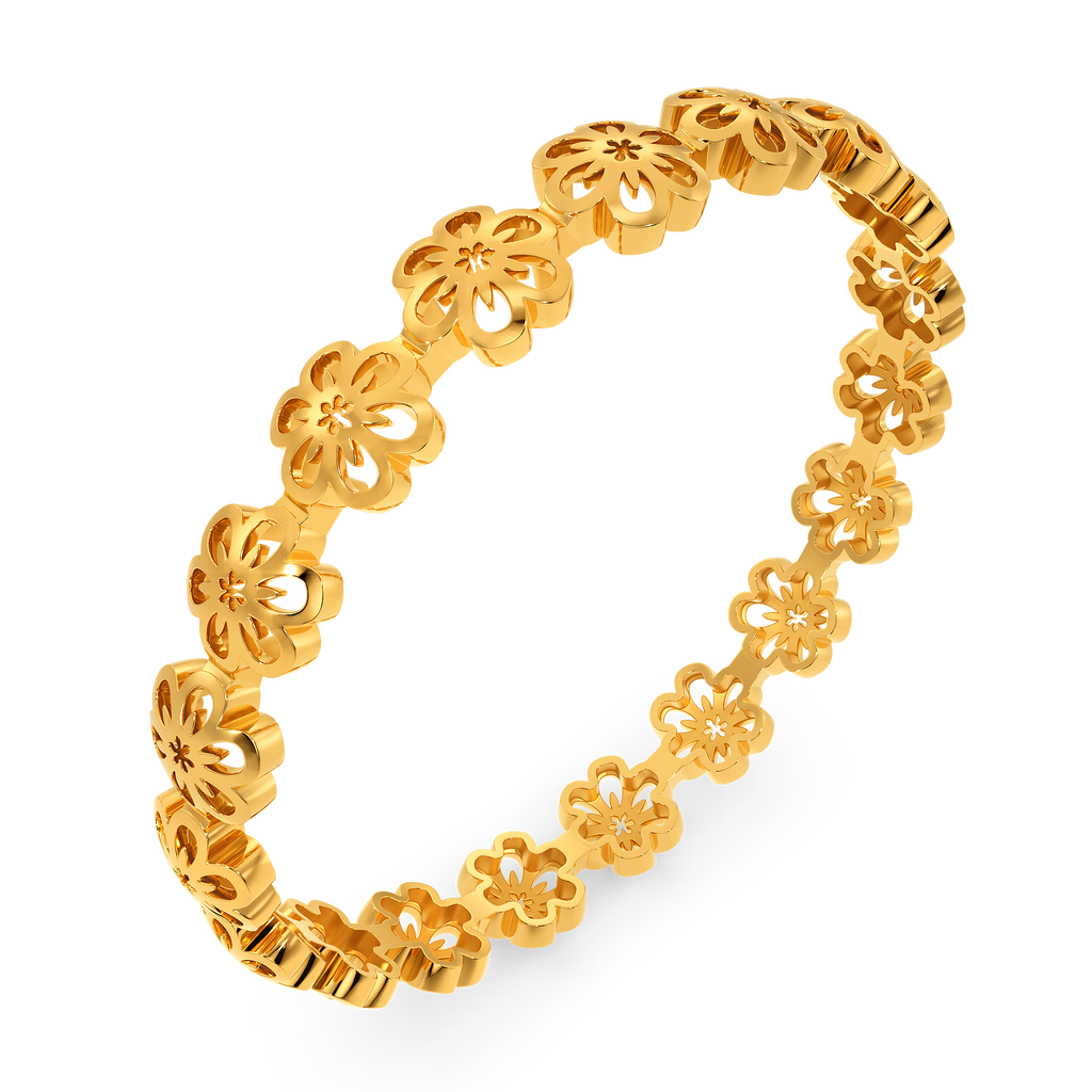 Tropical Carnival Gold Bangles