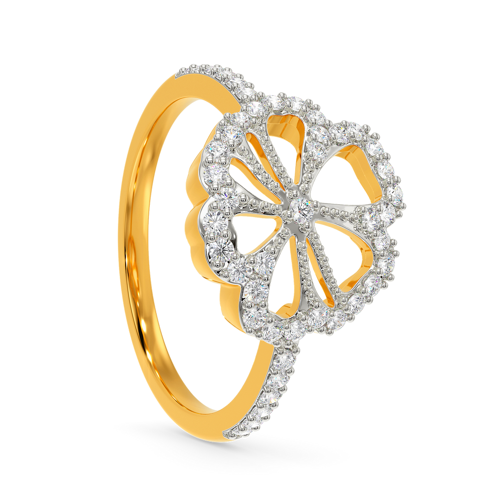Floral Soul Diamond Rings image