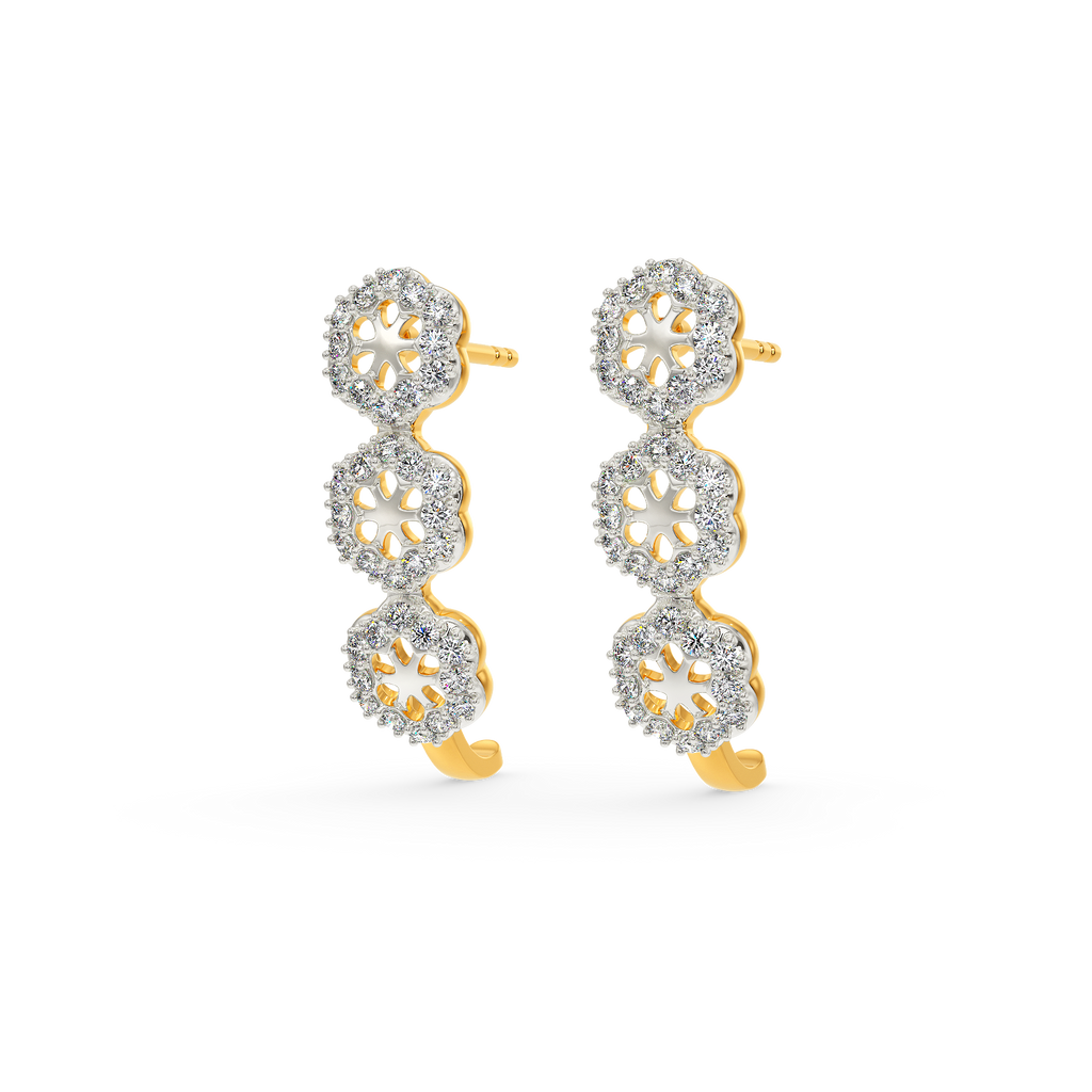 Tropical Party Diamond Earrings