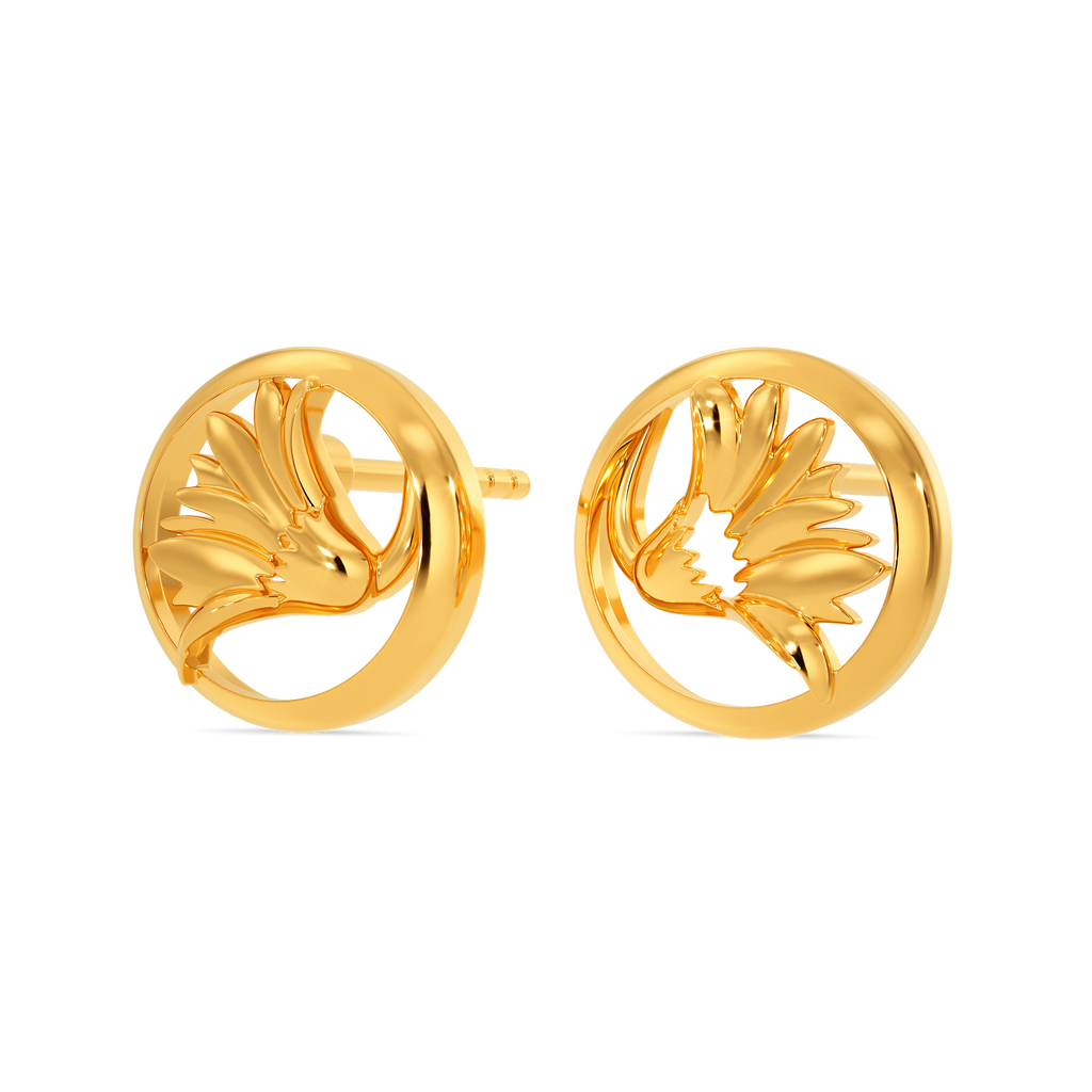 Sweet As a Daisy Gold Earrings