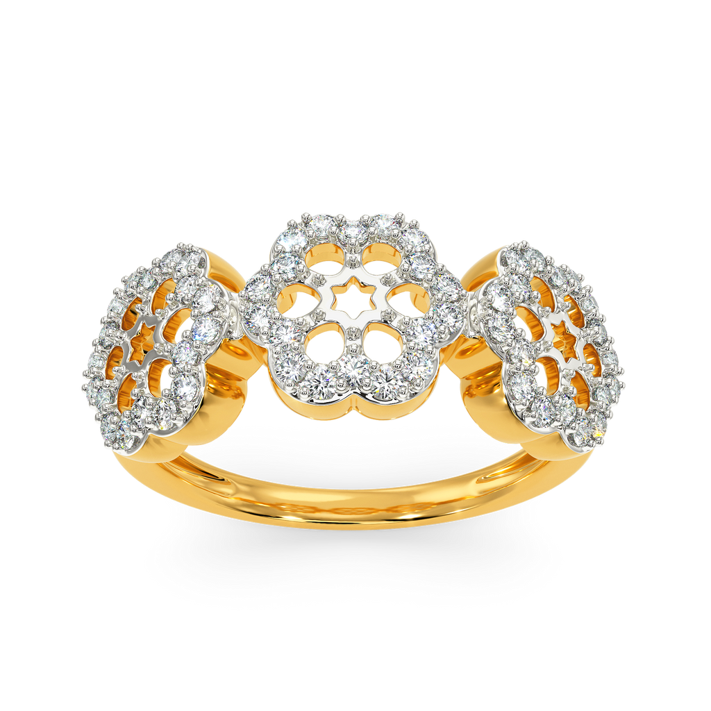 Gardenia Diamond Rings alternate view 3
