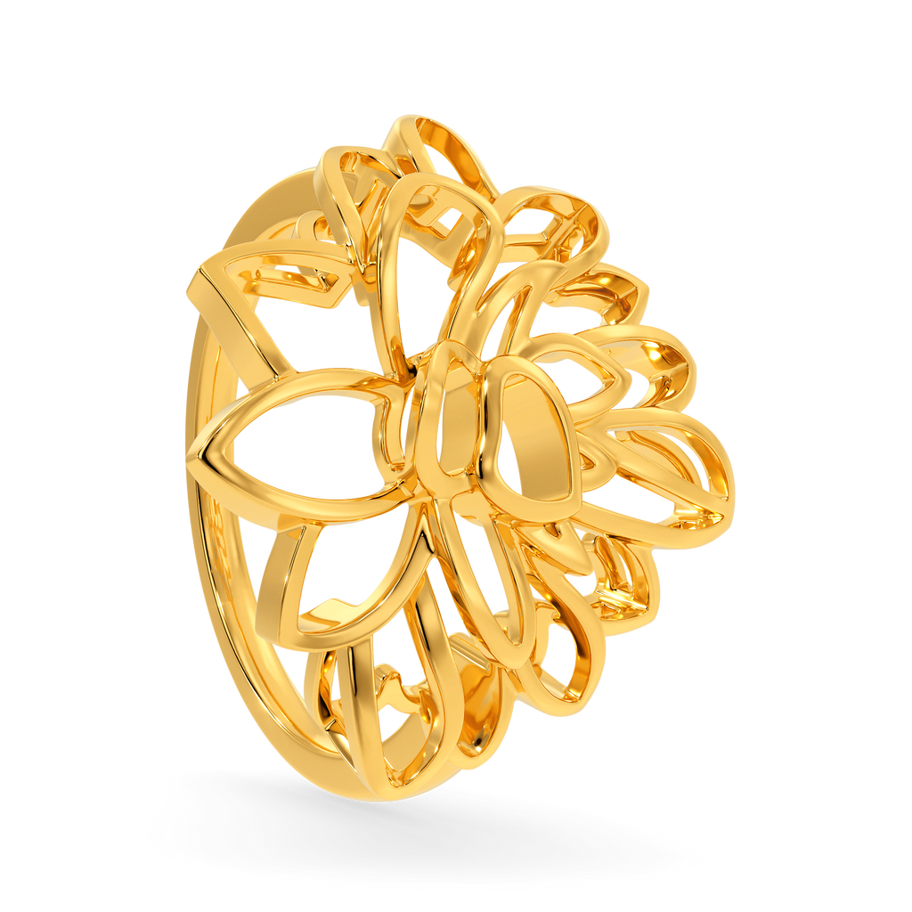 Just Like The Lotus Gold Rings image