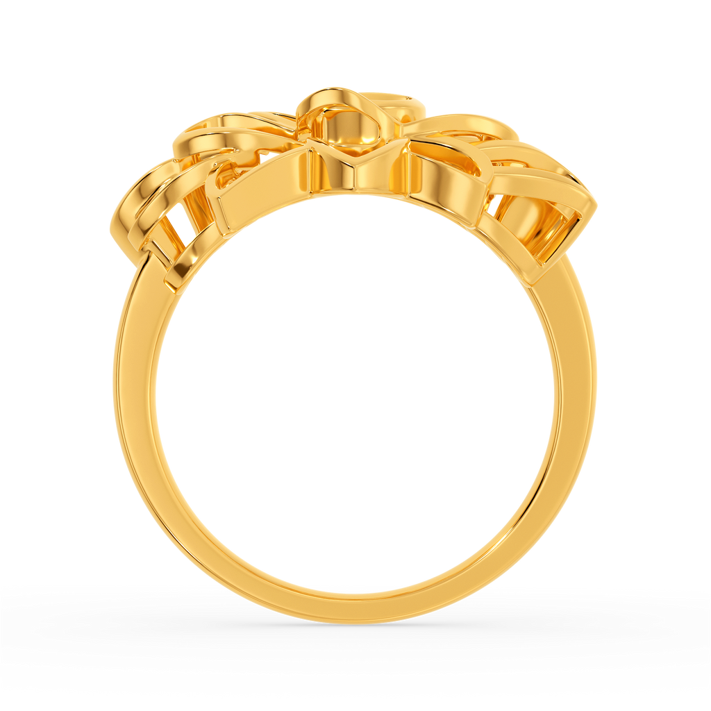 Just Like The Lotus Gold Rings image
