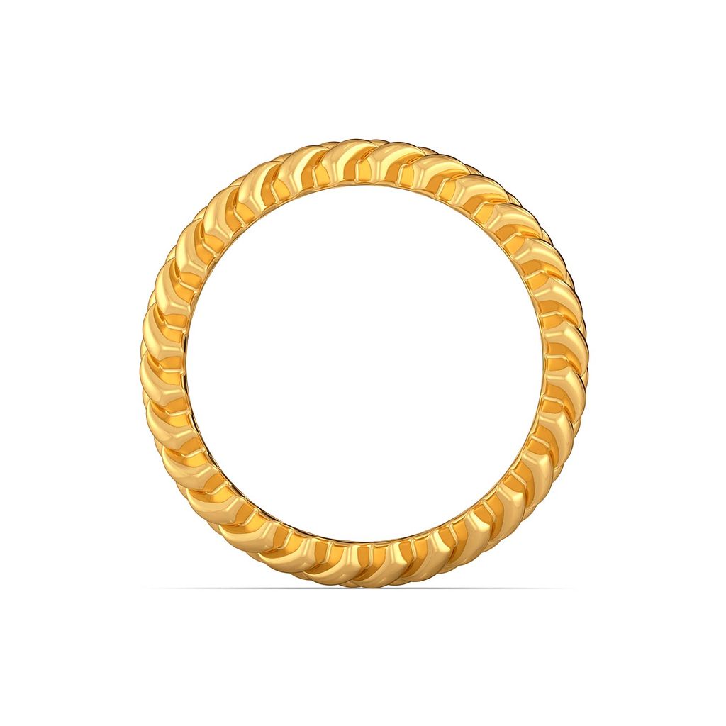 The Twill Drill Gold Rings image
