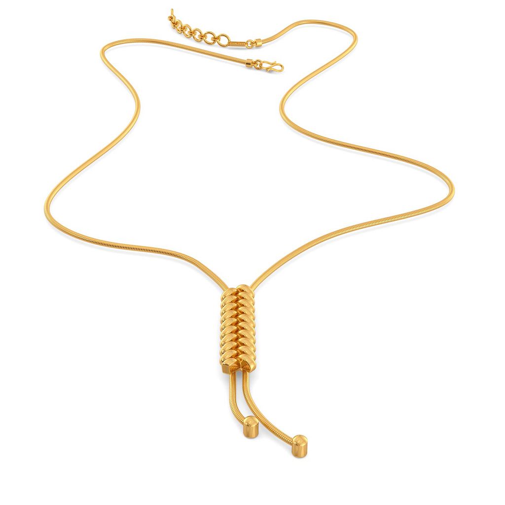 The Twill Drill Gold Necklaces