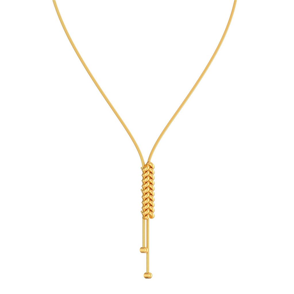 The Twill Drill Gold Necklaces