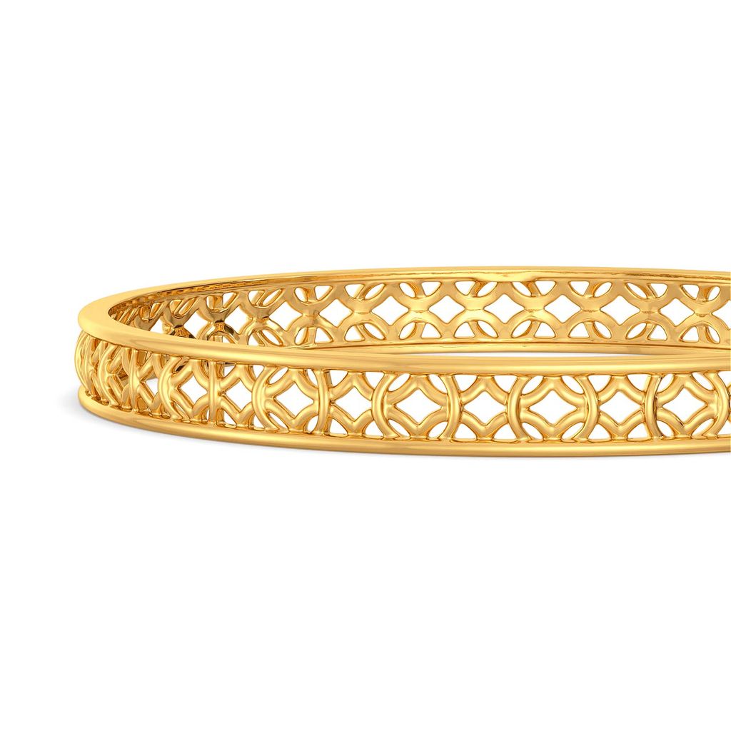 The Bullion Knot Gold Bangles