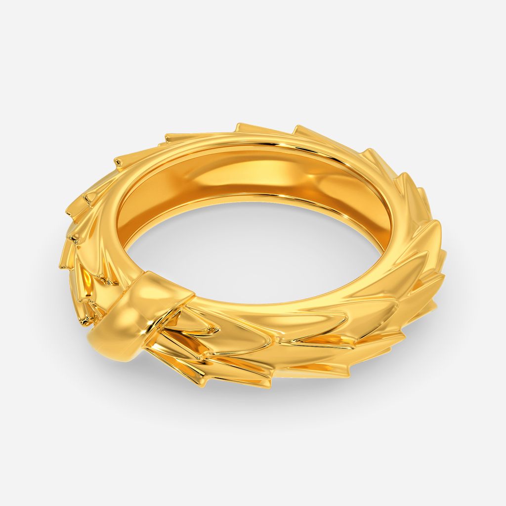 Serpent's Arrow Gold Rings alternate view 2