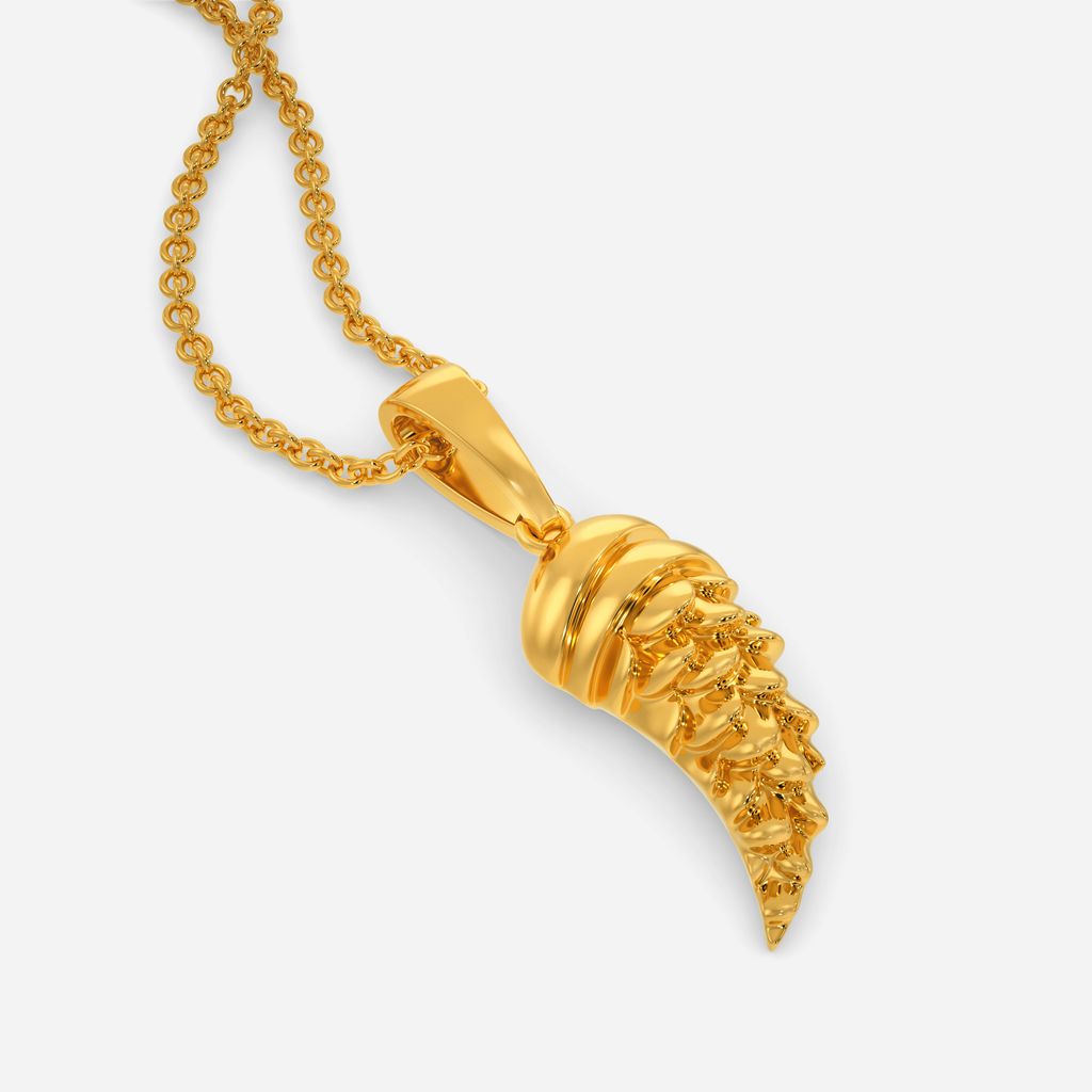 Mystical Dragon Gold Pendants