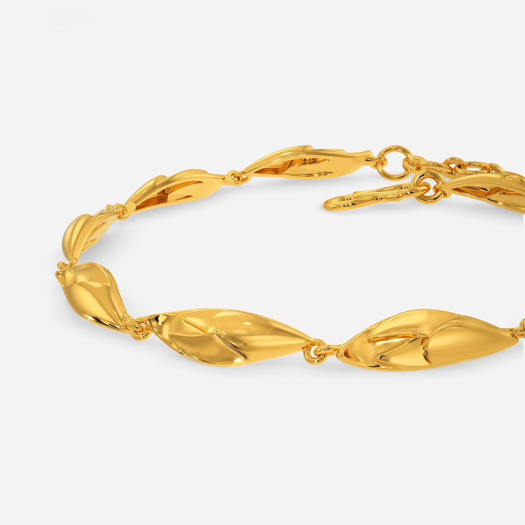 Bristly Dragon Gold Bracelets