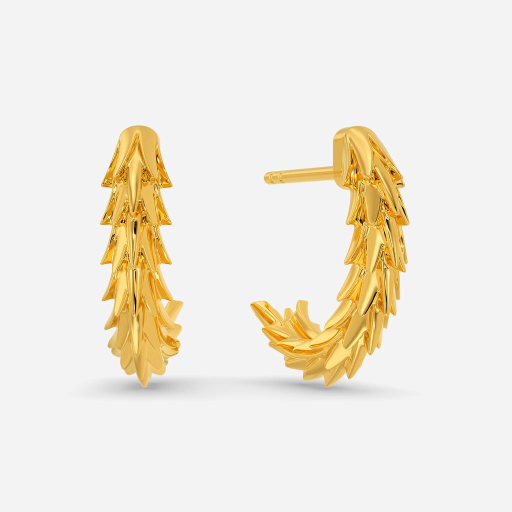 Fishy Girdles Gold Earrings