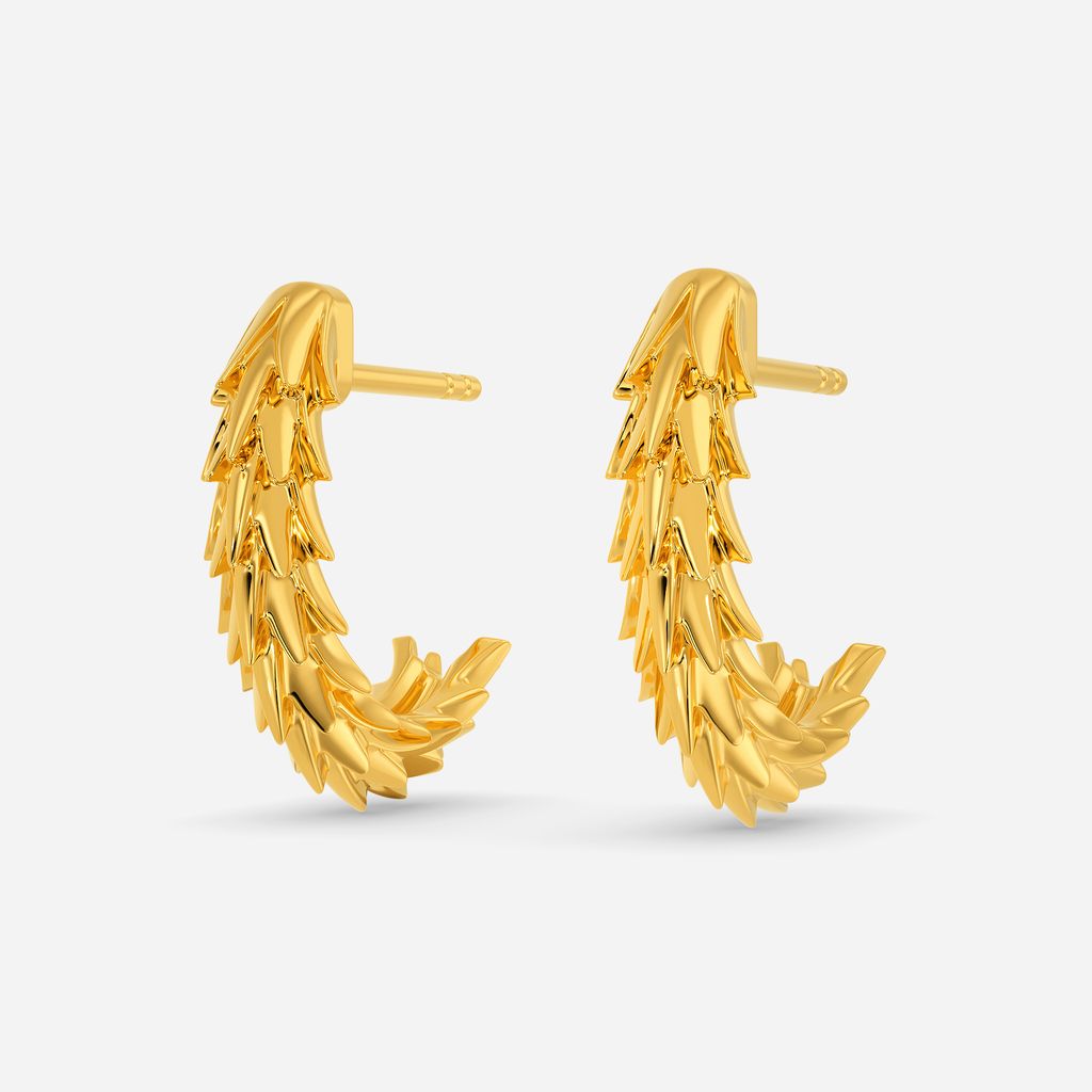 Fishy Girdles Gold Earrings
